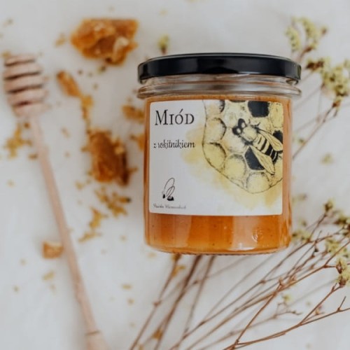 miód z rokitnikiem prezent na dzień mamy