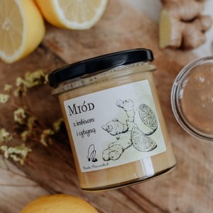 Miód z imbirem i cytryną