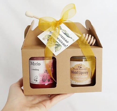 zestaw miodów na prezent