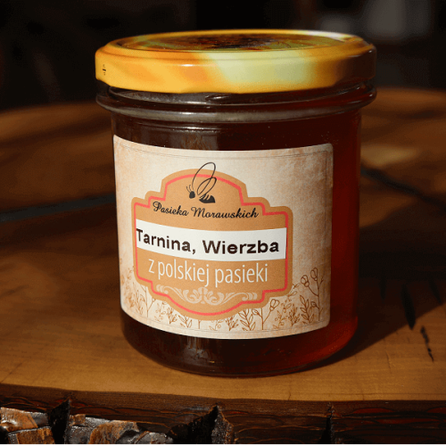 miód tarninowo-wierzbowy